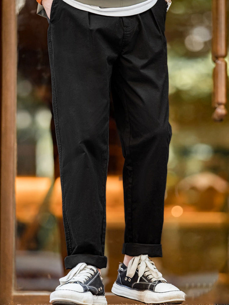 sanded twill chinos