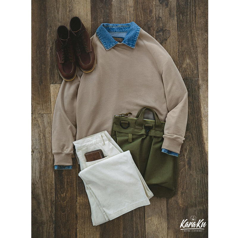 325g heavyweight raglan sleeve sweat