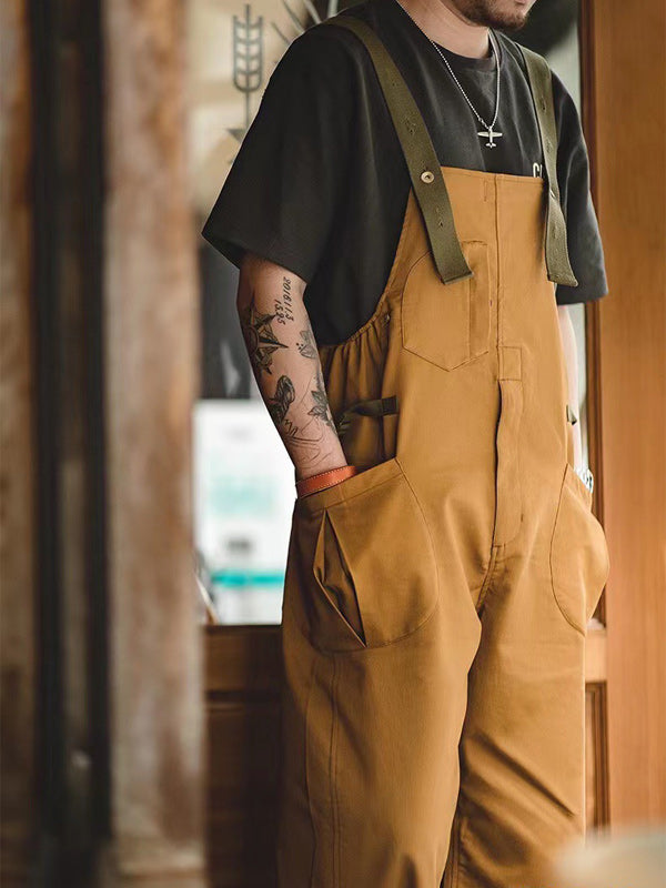 stretch vintage overalls
