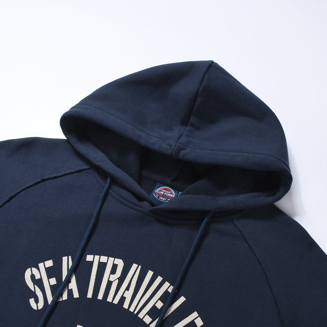 380g Heavyweight Letter Logo Hoodie