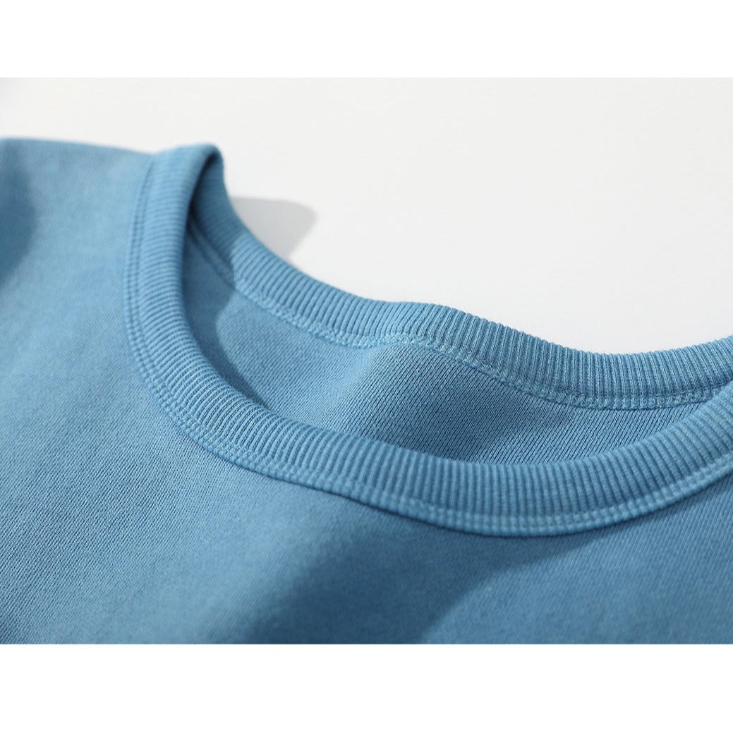 Artisan Plant Indigo Crewneck Sweatshirt