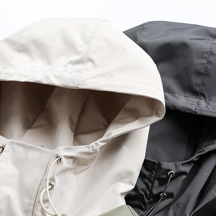 Outdoor faux layered mountain jacket