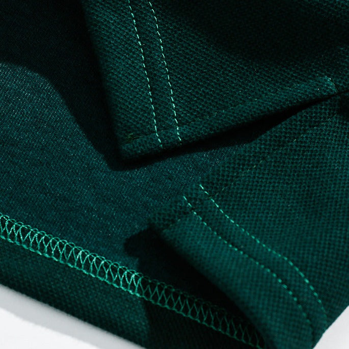 Color switching golf polo shirt