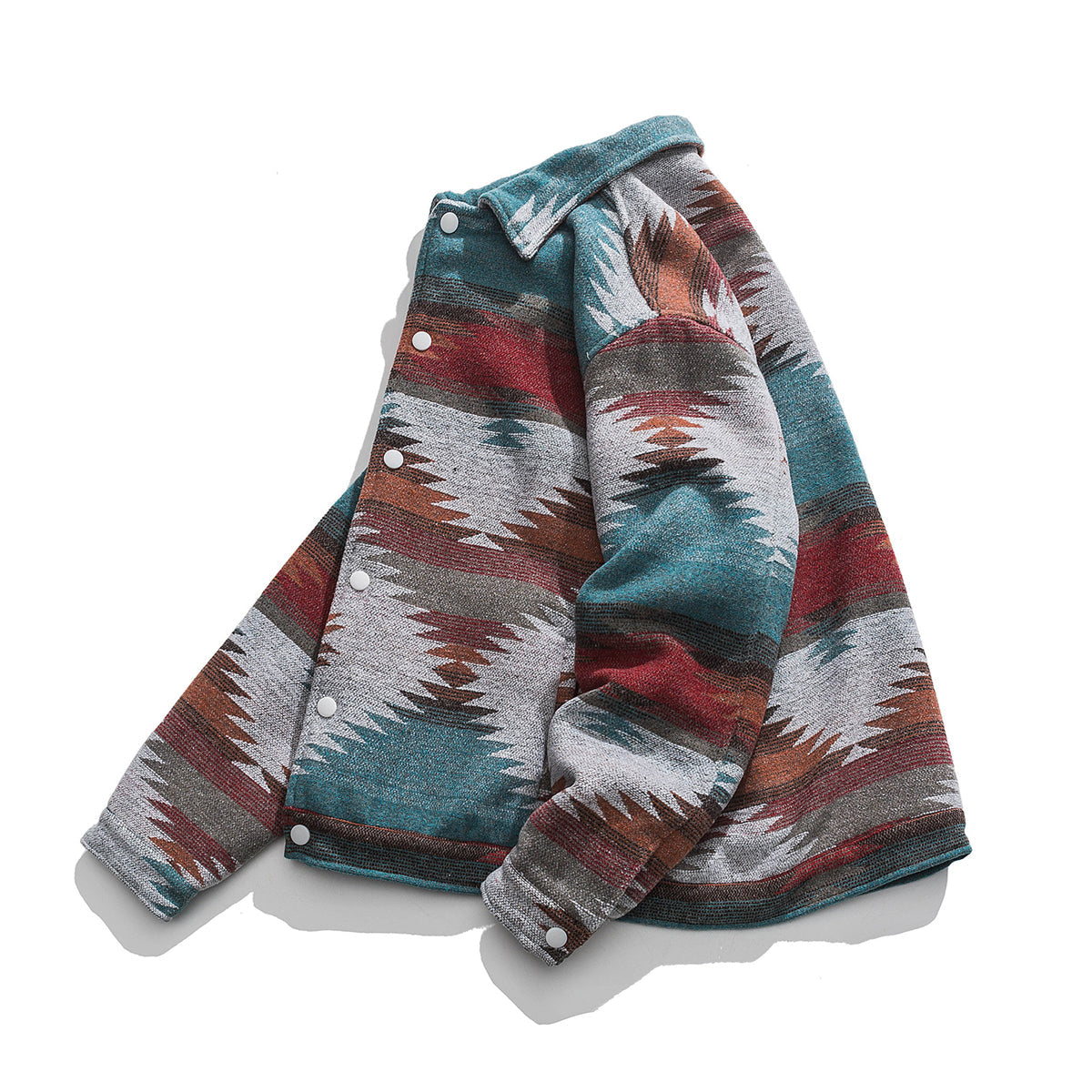 NAVAJO Navajo jacquard woven knit jacket