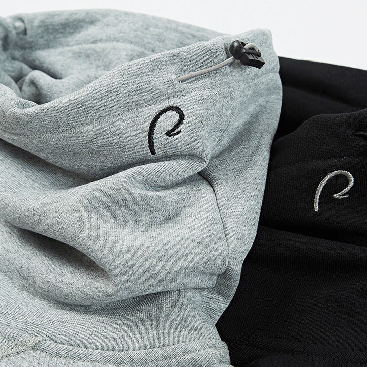 Off turtleneck sweat with drawcord