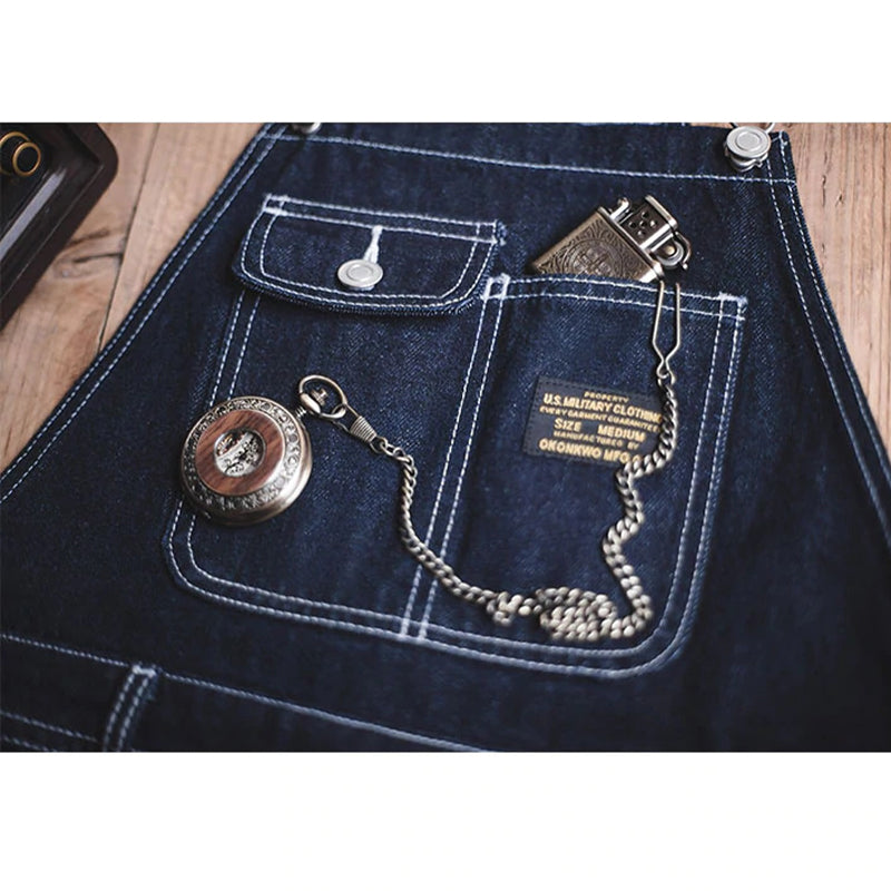 Royal road denim overall American casual