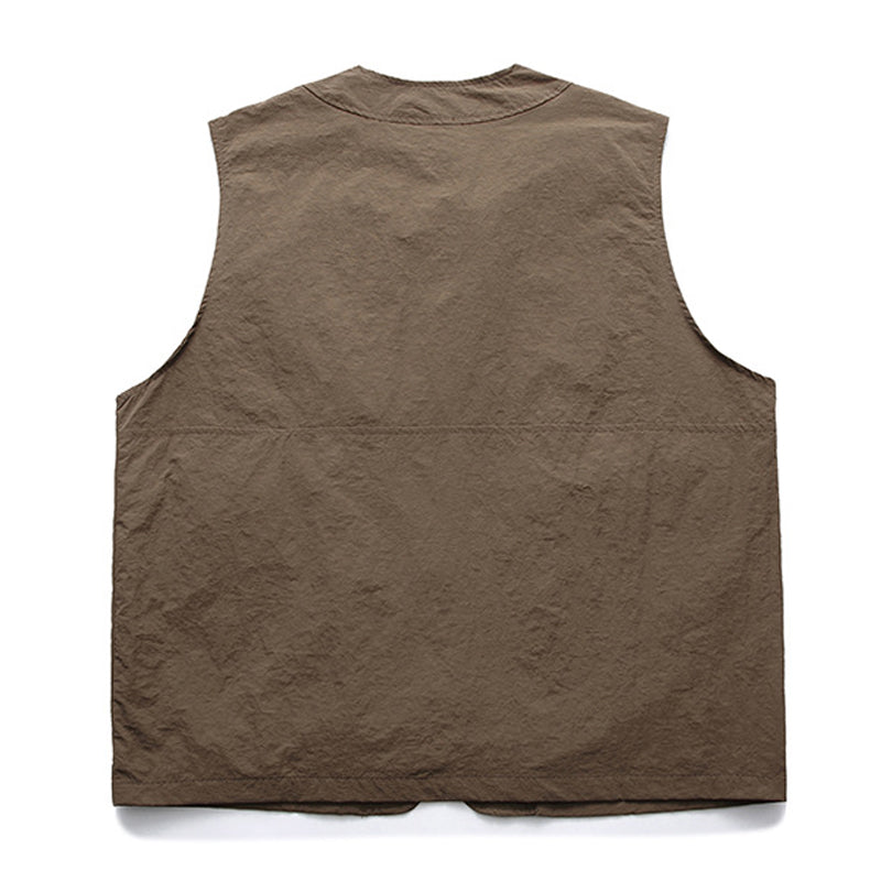 Outdoor multi-pocket function work vest