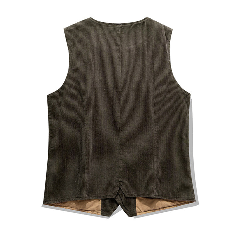 vintage corduroy work vest