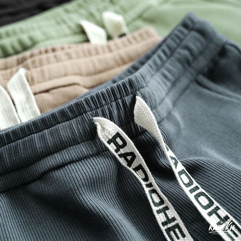 4 colors to choose from Cotton knit shorts