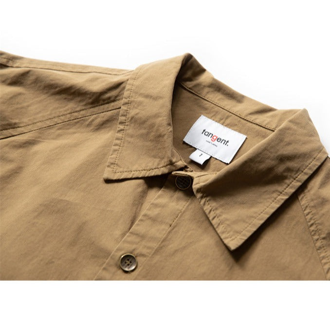 Work shirt with side pockets
