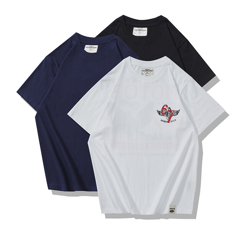 Limited time front/back print biker tee