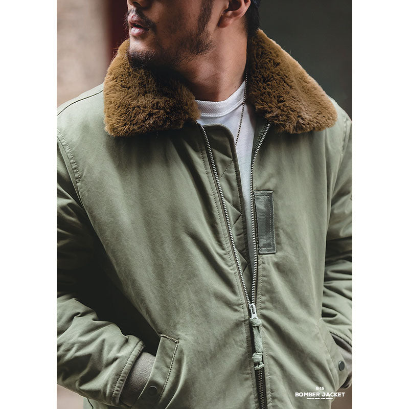 B-15 cotton bomber jacket