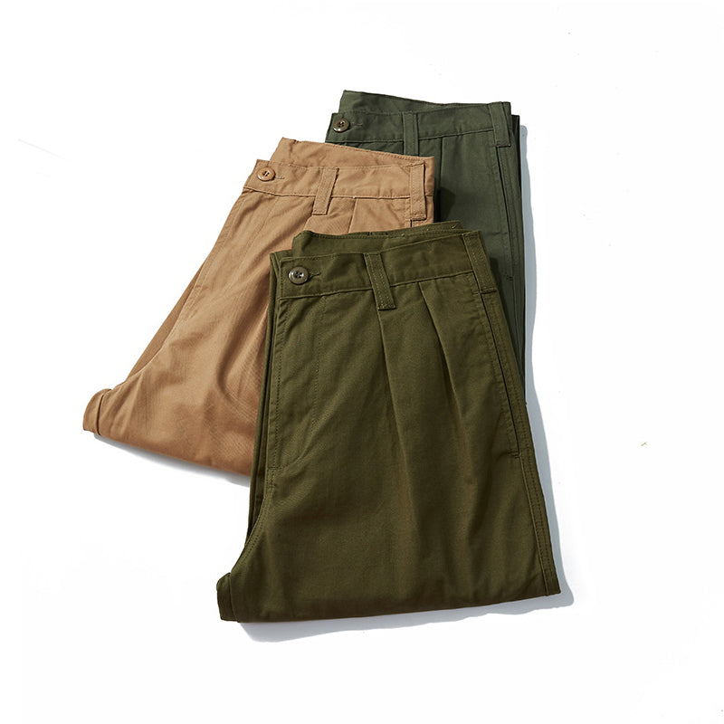 Cropped easy slacks