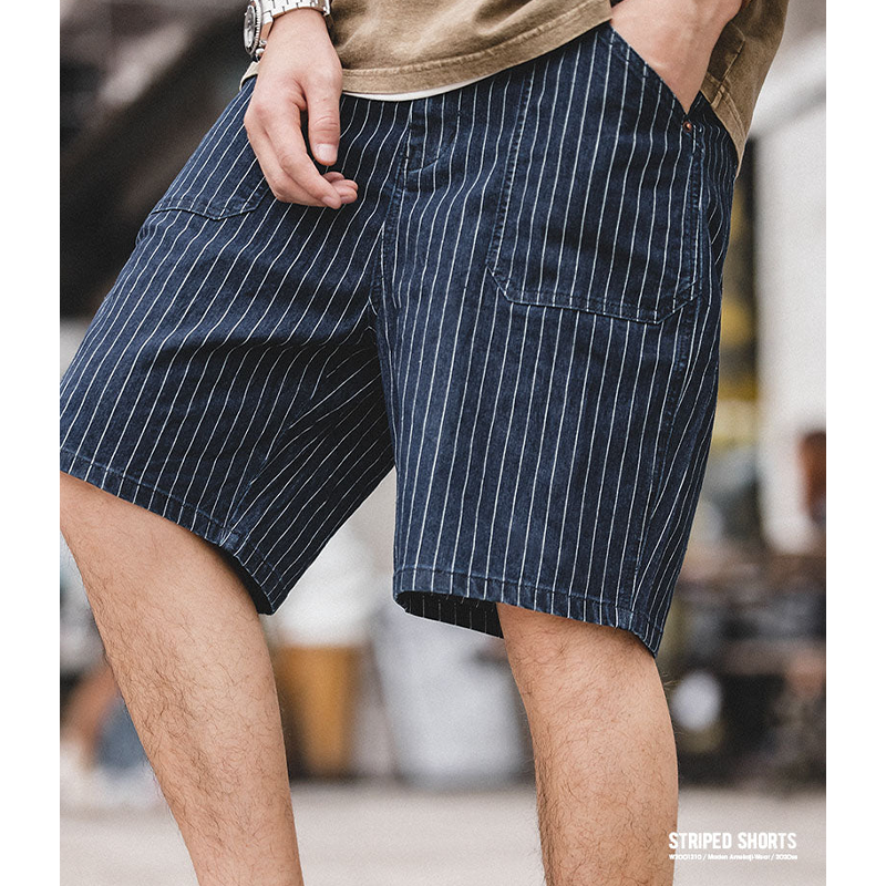 wabash striped shorts