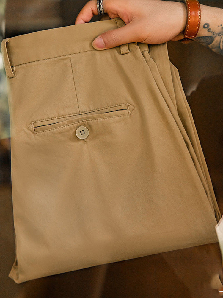 sanded twill chinos