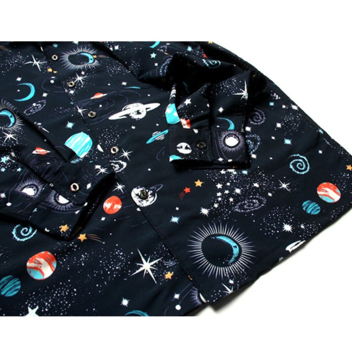 "The Galaxy" Milky Way Aloha Shirt