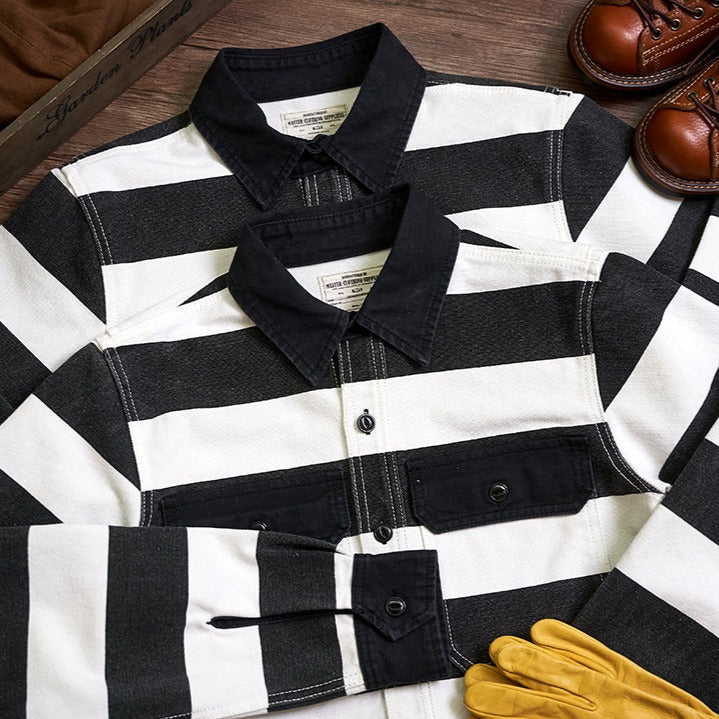 Heavyweight canvas prisoner jacket