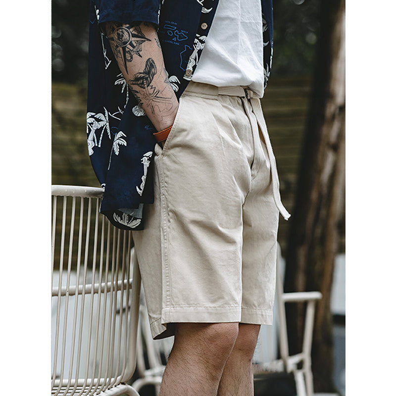 Ikari hook half-length short pants