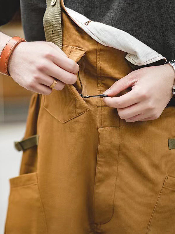 stretch vintage overalls