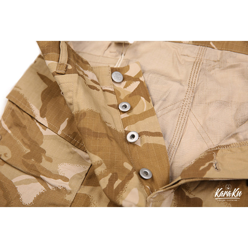 desert camouflage military shorts