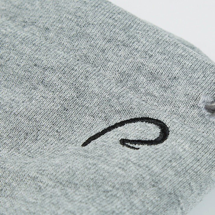 Off turtleneck sweat with drawcord