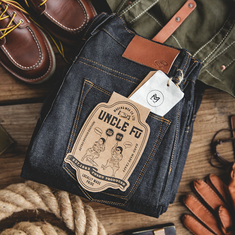 Double Red Ear 13.8oz Tapered Denim Pants