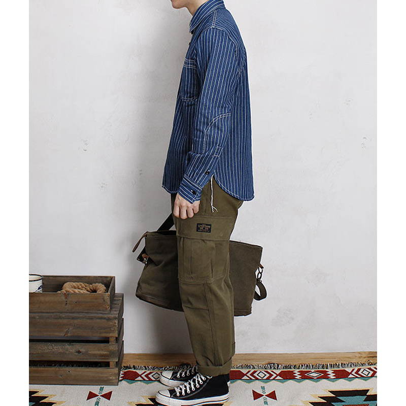wabash denim work shirt