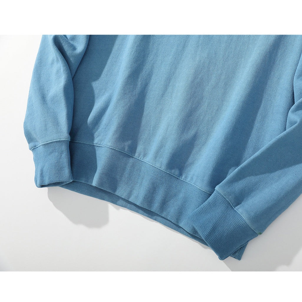 Artisan Plant Indigo Crewneck Sweatshirt