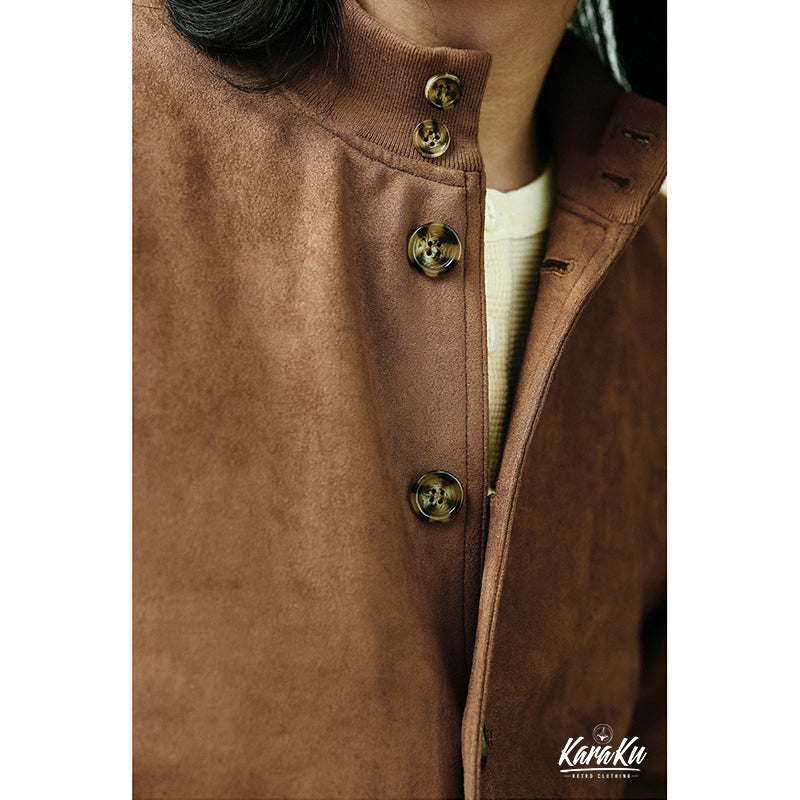 AIR CORPS TYPE A-1 suede flight jacket