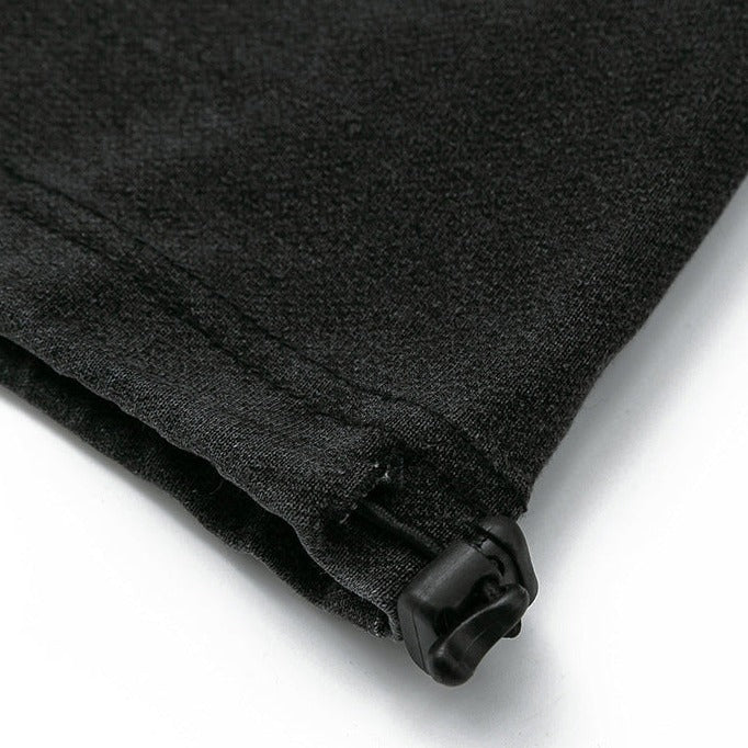 Washed denim sweatshirt with pocket