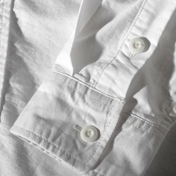 EMBROIDERED OXFORD LONG SLEEVE SHIRT