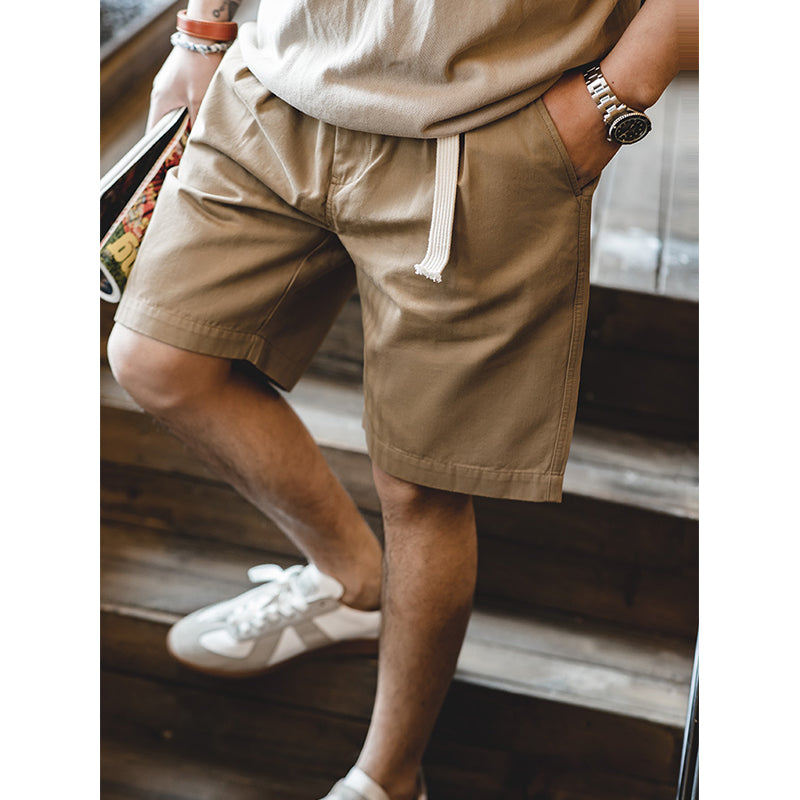 Ikari hook half-length short pants