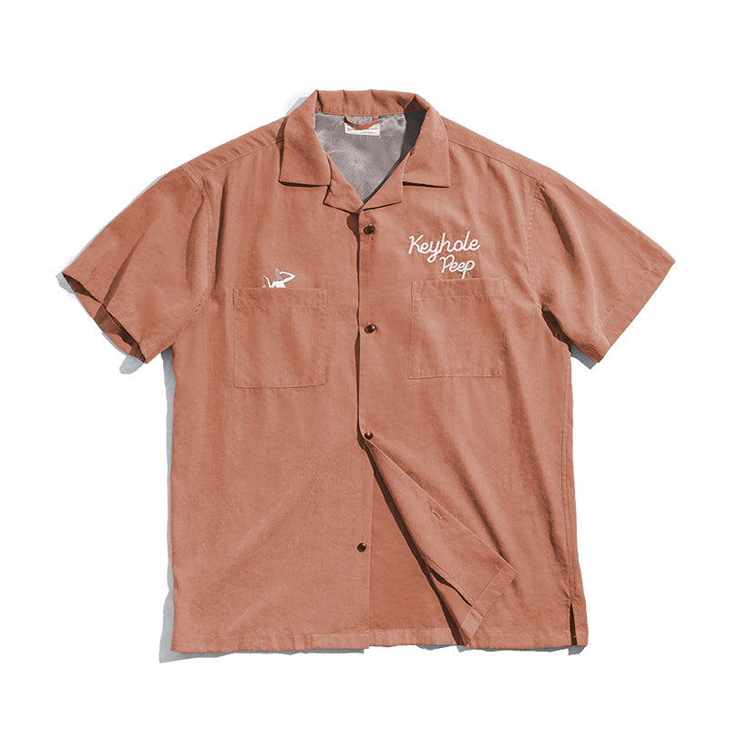 peach skin shirt