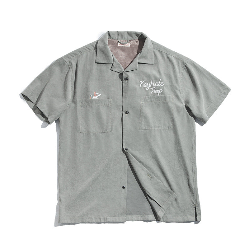 peach skin shirt