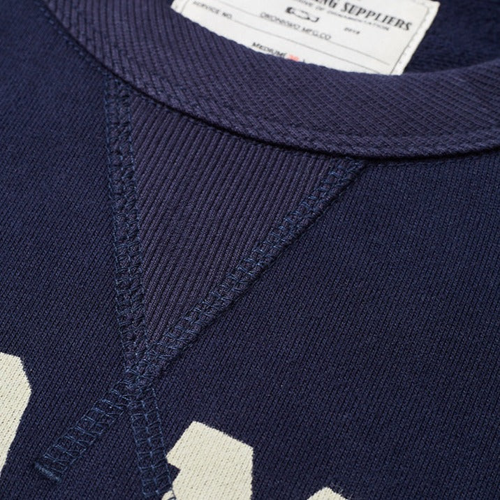 Army Air Forces back pile raglan sleeve sweat