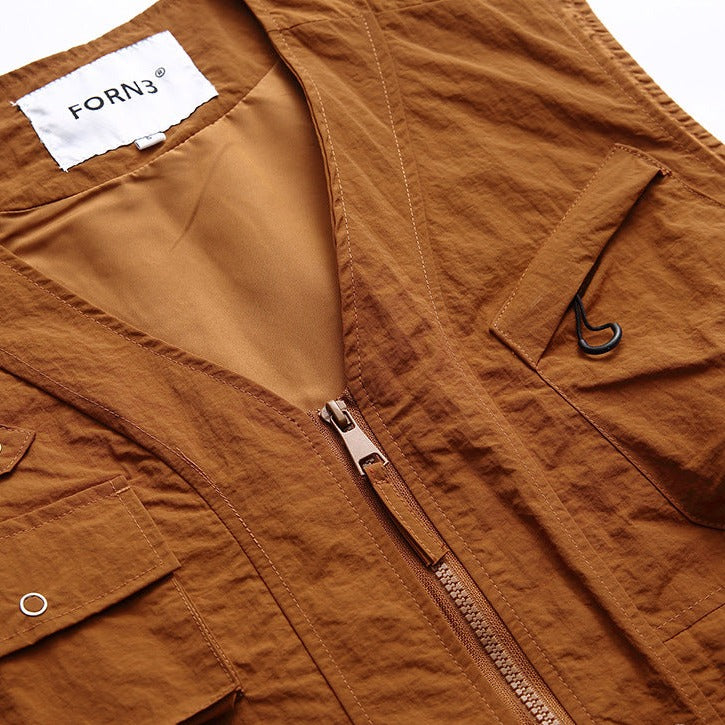 Outdoor multi-pocket function work vest
