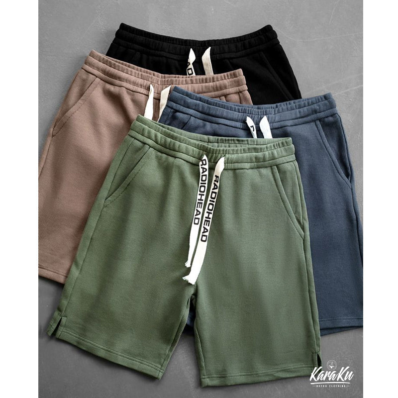4 colors to choose from Cotton knit shorts