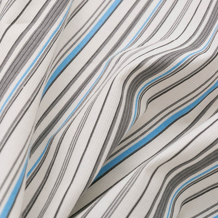 Color Scheme Pocket Colorful Striped Shirt