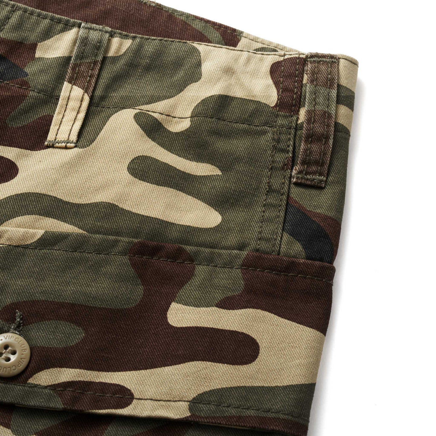 Paratrooper Camouflage Half Cargo Pants