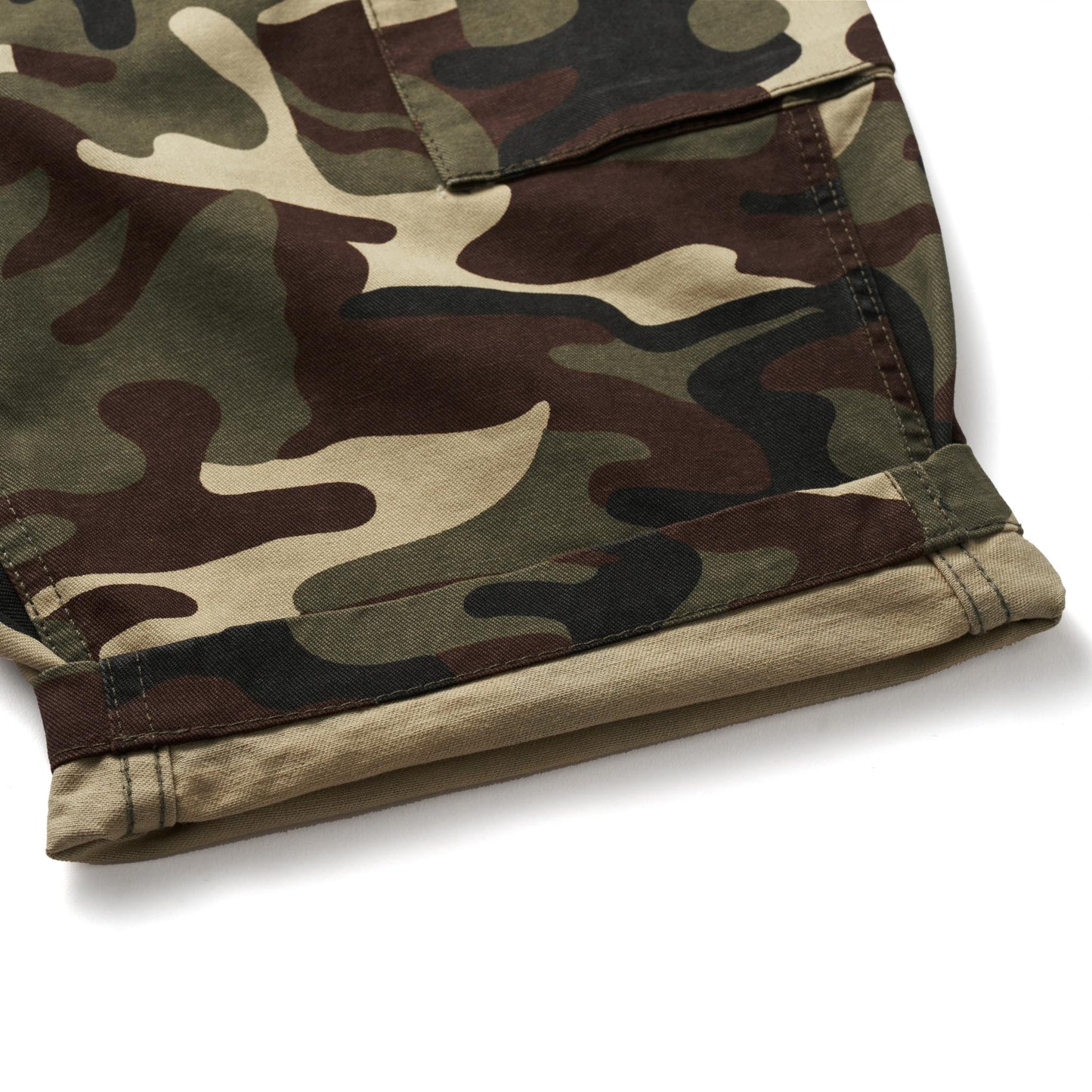 Paratrooper Camouflage Half Cargo Pants