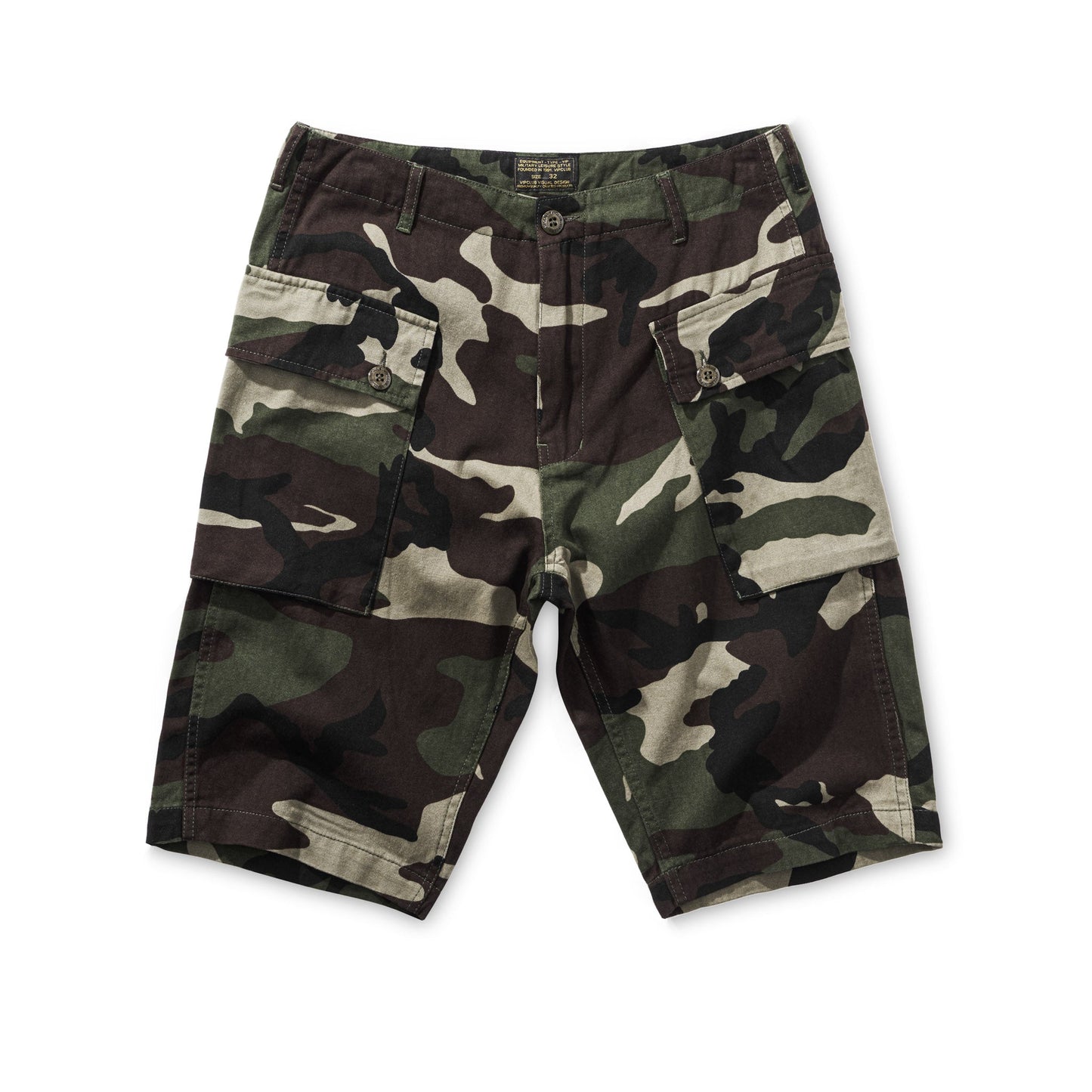 Paratrooper Camouflage Half Cargo Pants