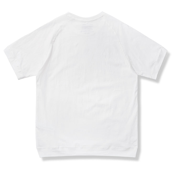 多色展開 ラグランスリーブ綿麻Tシャツ
