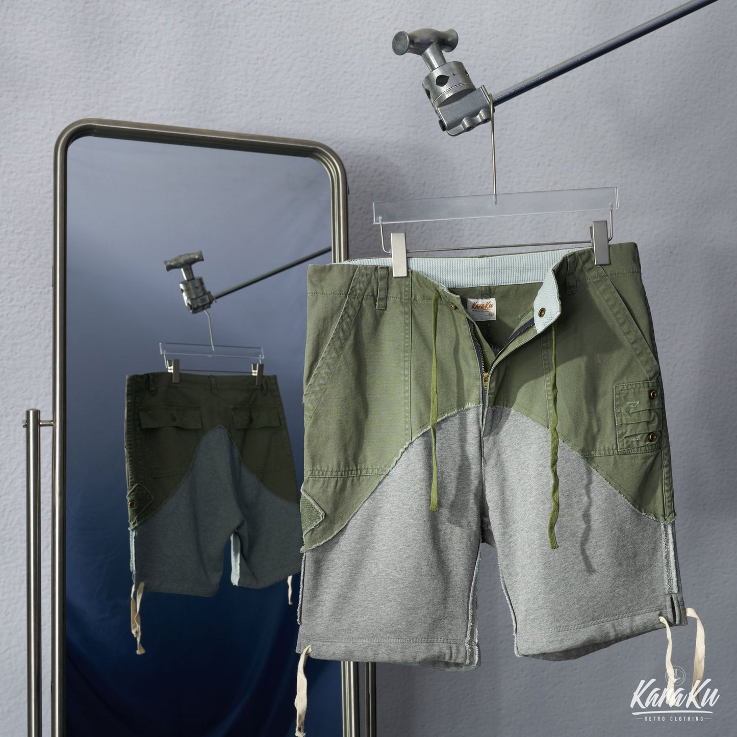 Combi Design Army Cargo Shorts