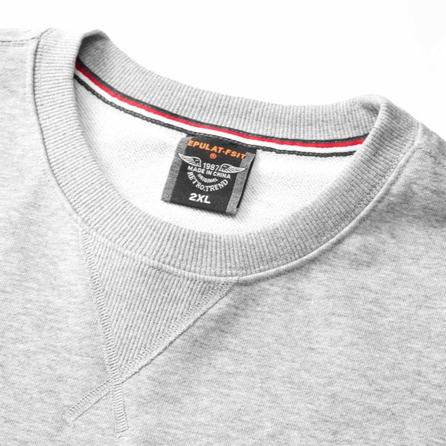 エルボーパッチコットンスウェット 全5色