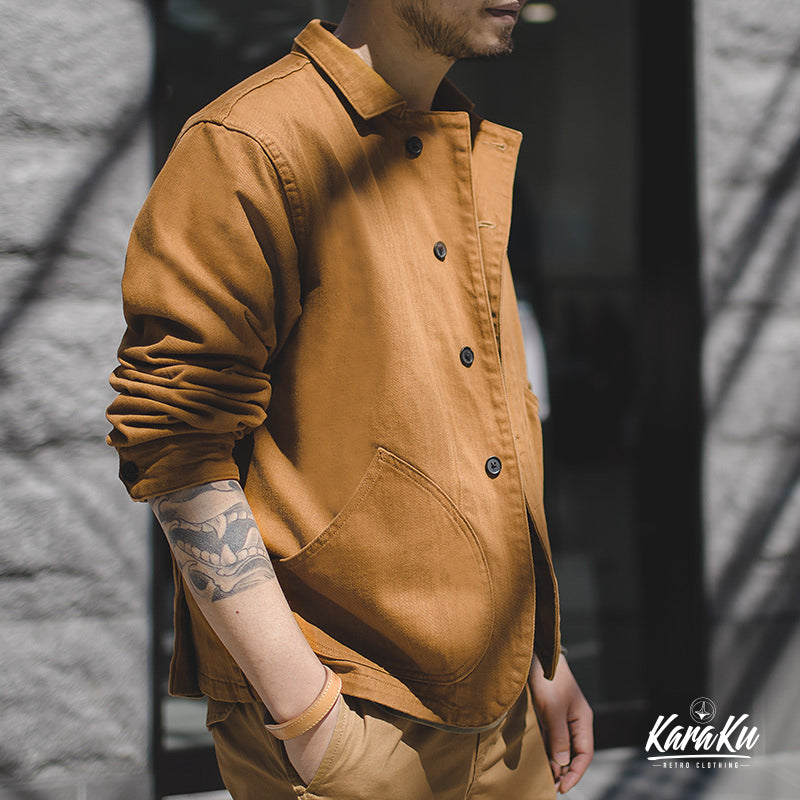 MULTI POCKET French work jacket