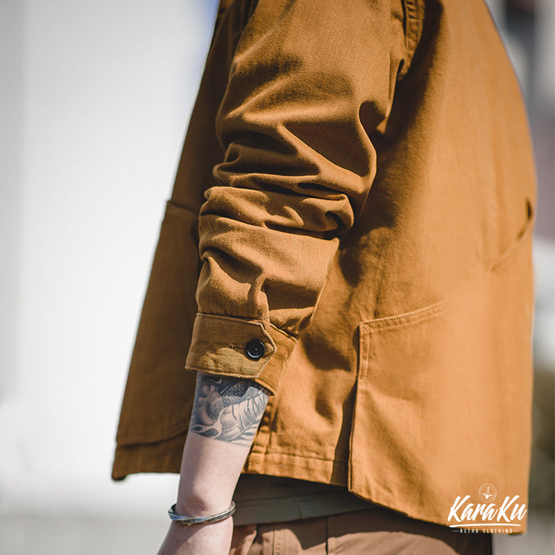 MULTI POCKET French work jacket
