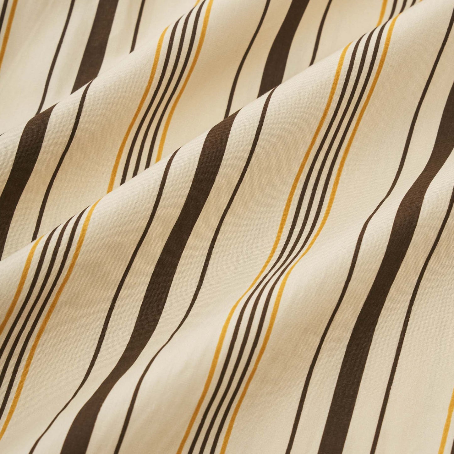 Zip pocket multi-stripe work shirt