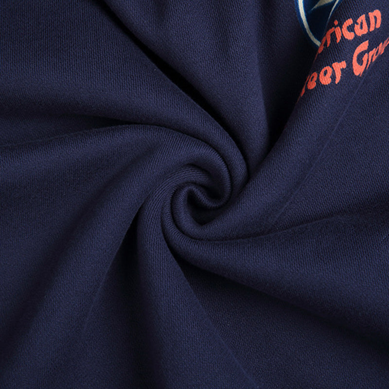 "FLYING TIGER" printed thick sweatshirt