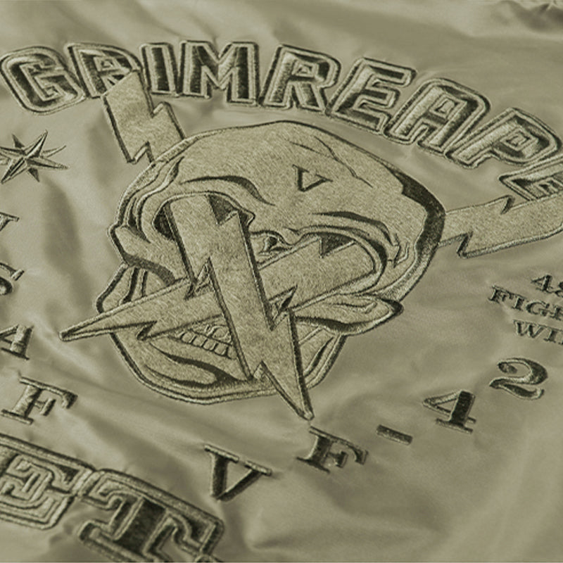L-shaped pocket (CWU-45/P) flight jacket