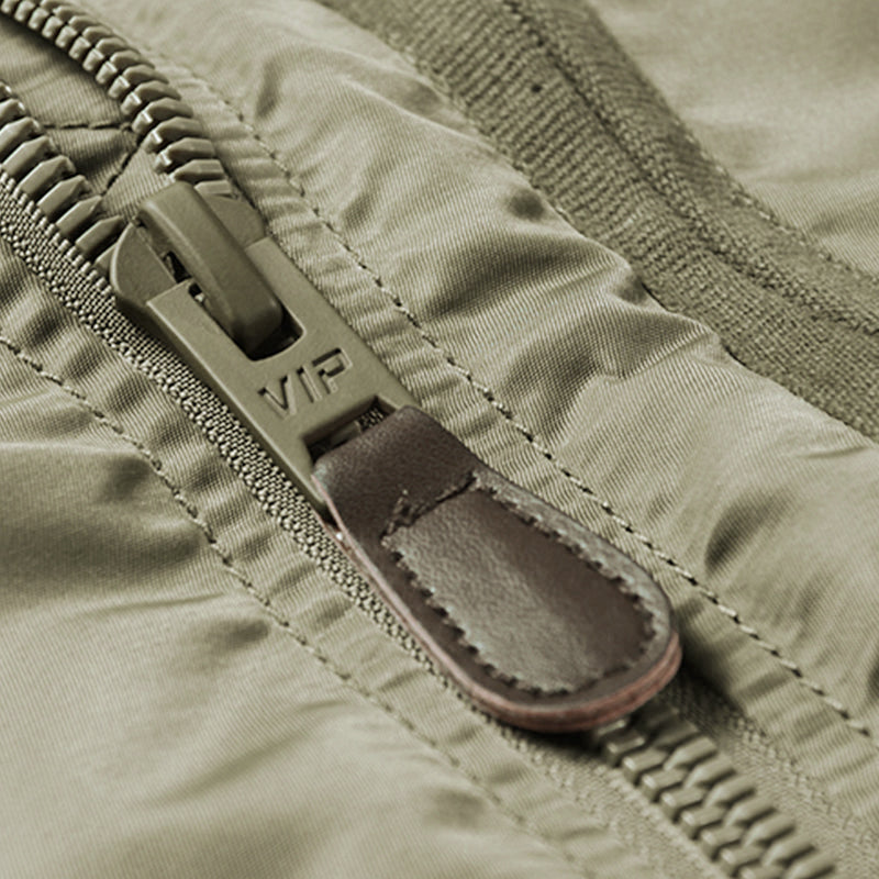 L-shaped pocket (CWU-45/P) flight jacket